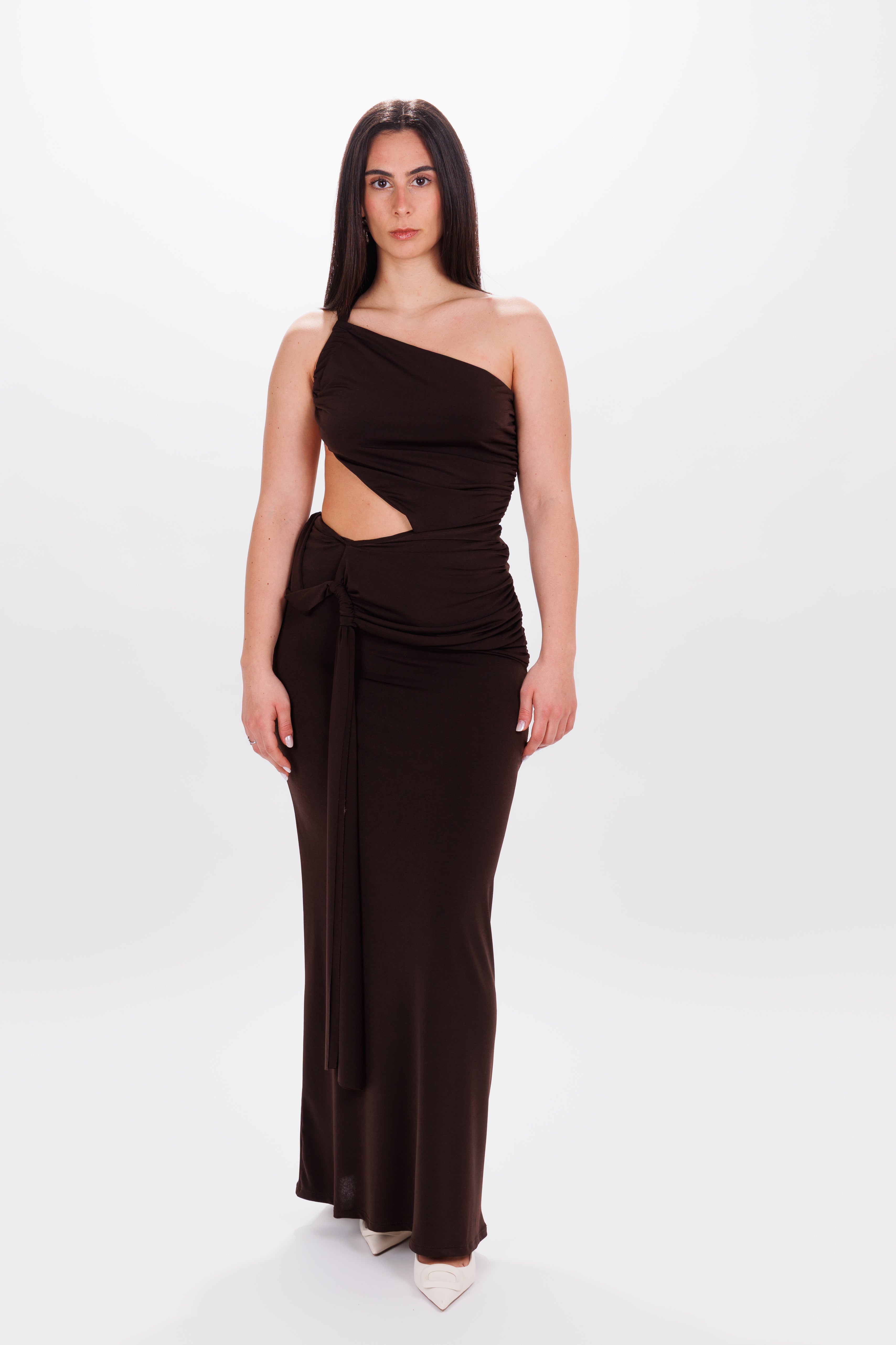 Longdress Amélie choco