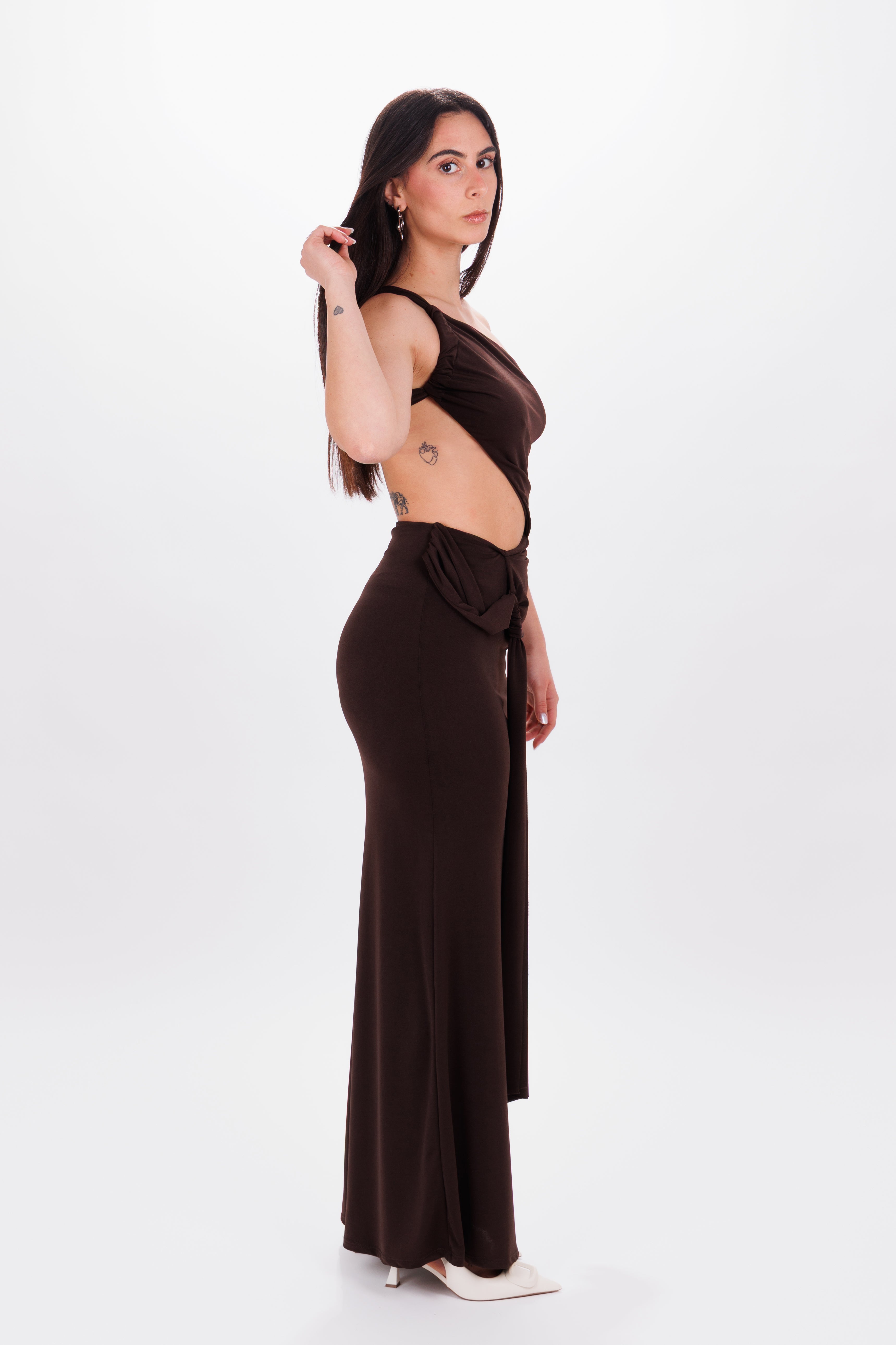 Longdress Amélie choco