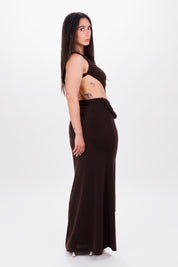 Longdress Amélie choco
