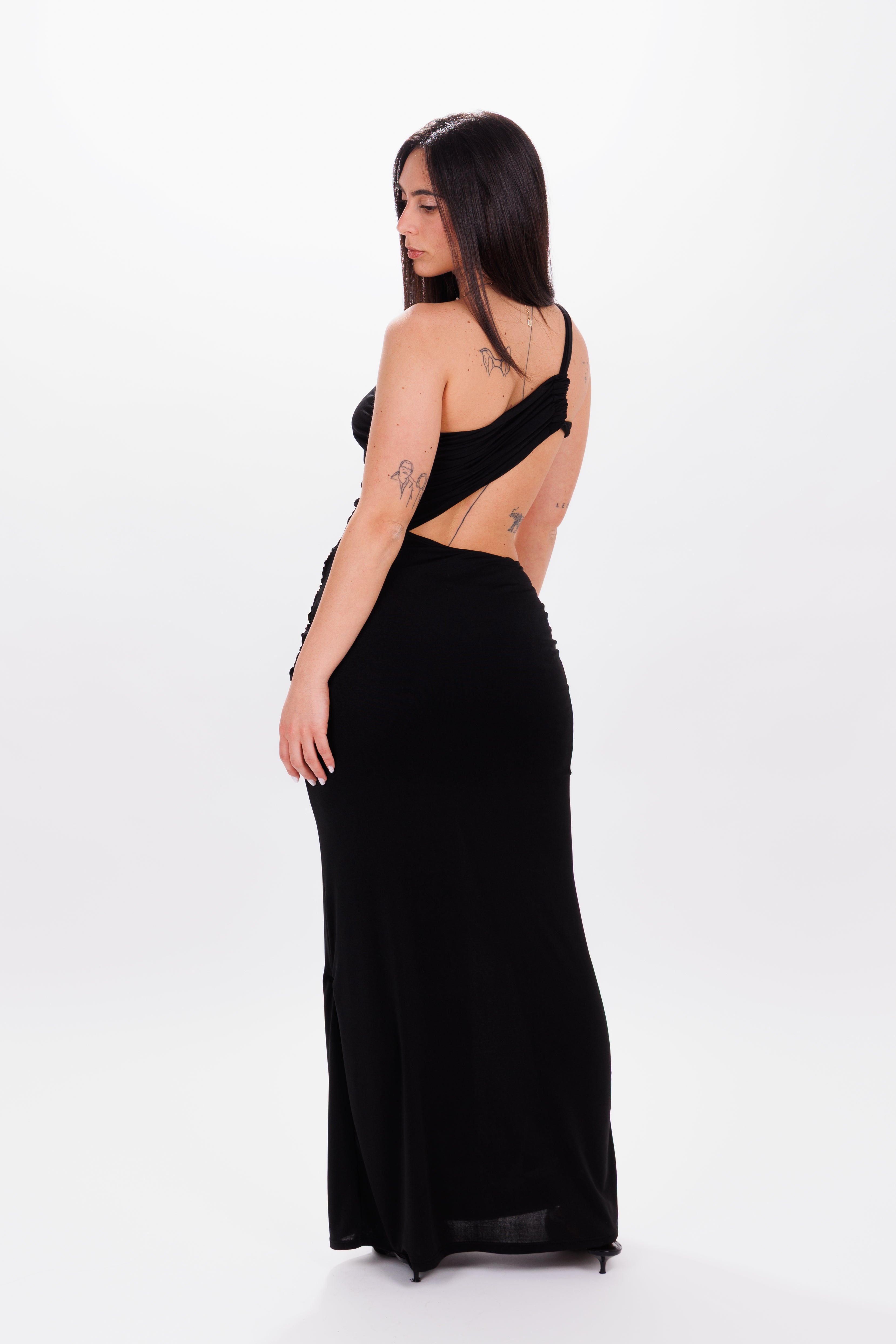 Longdress Amélie nero