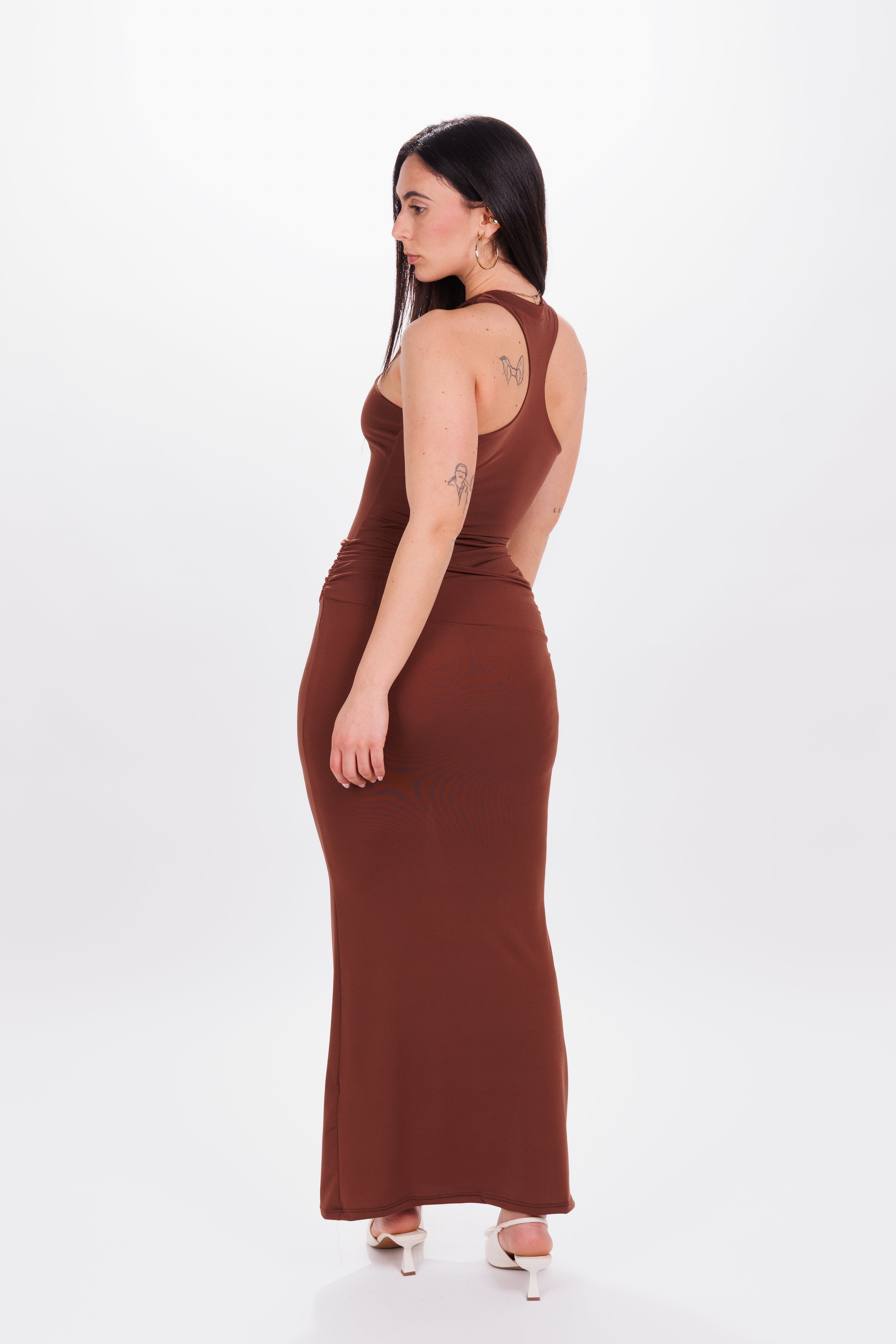Longdress Desiree choco