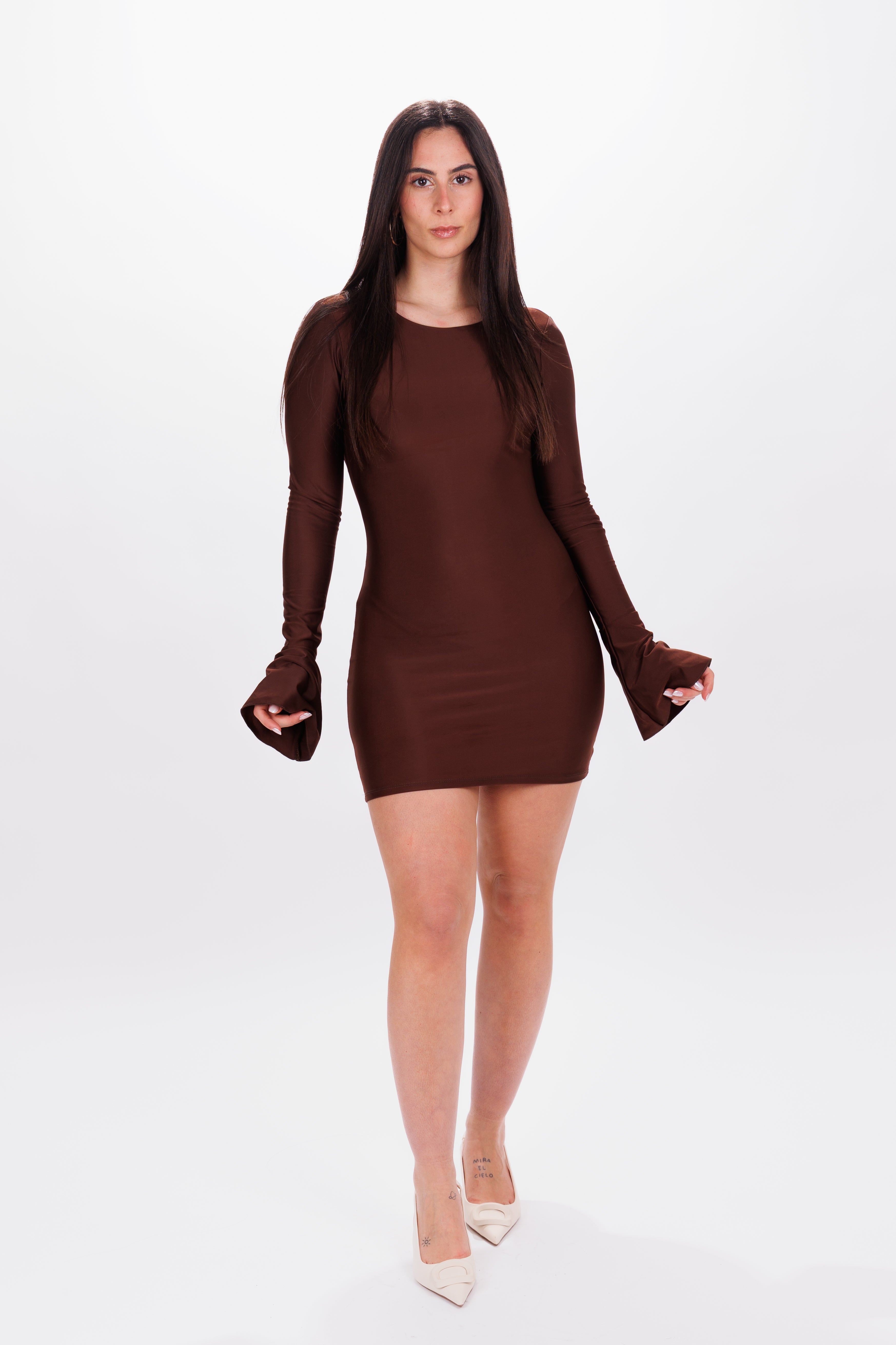 Minidress Clelia choco