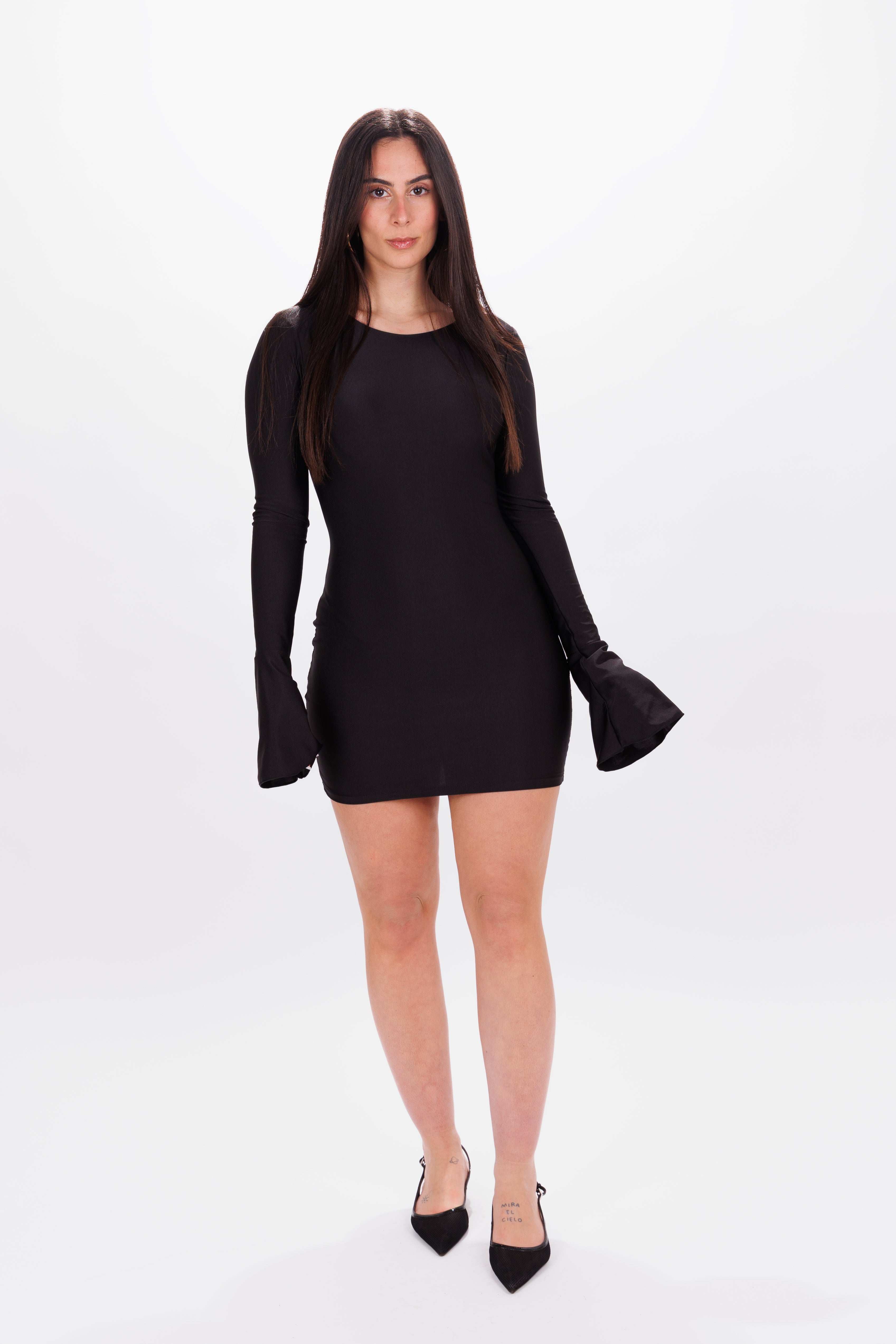 Minidress Clelia nero