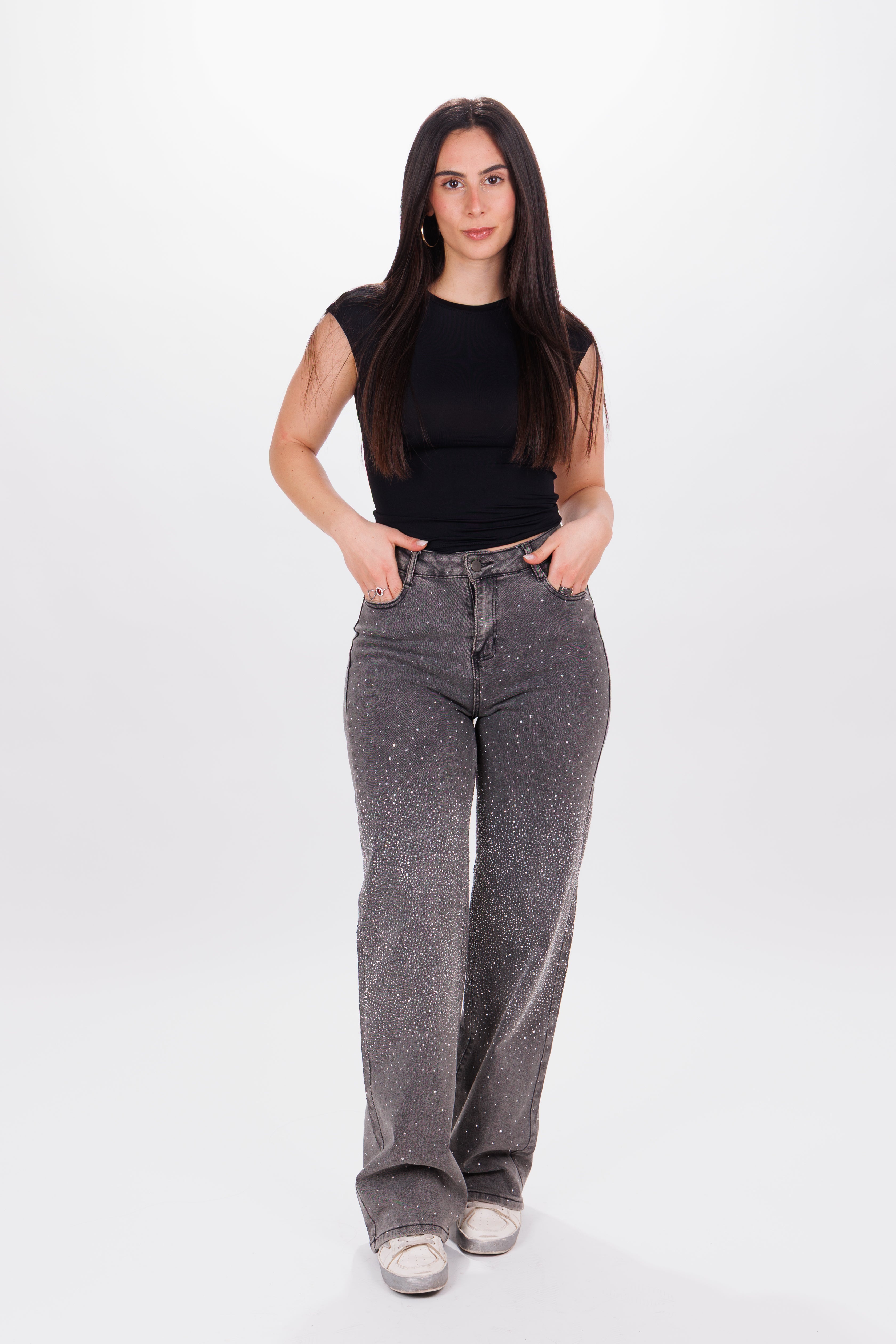 Jeans brilly grigio