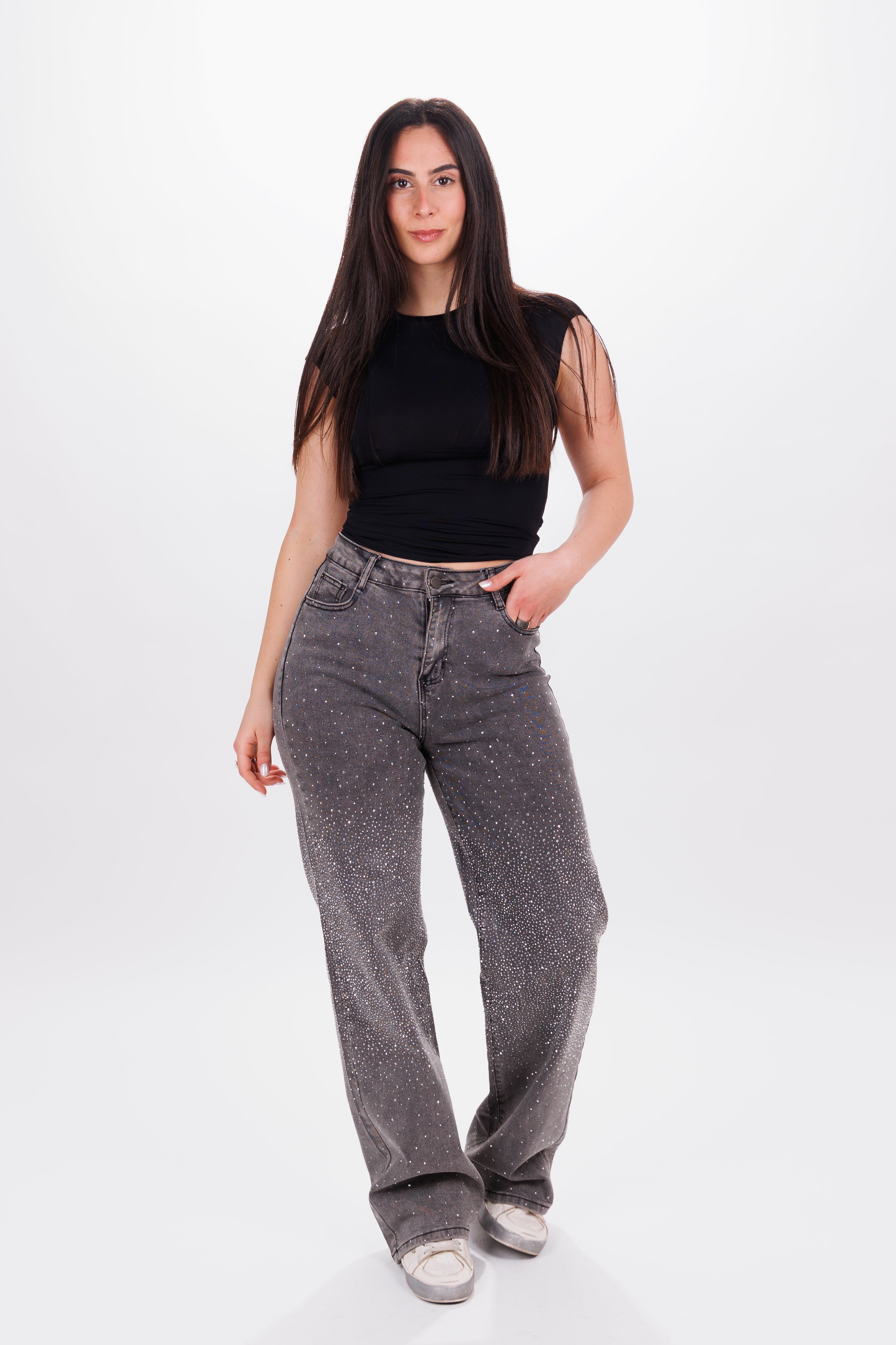 Jeans brilly grigio