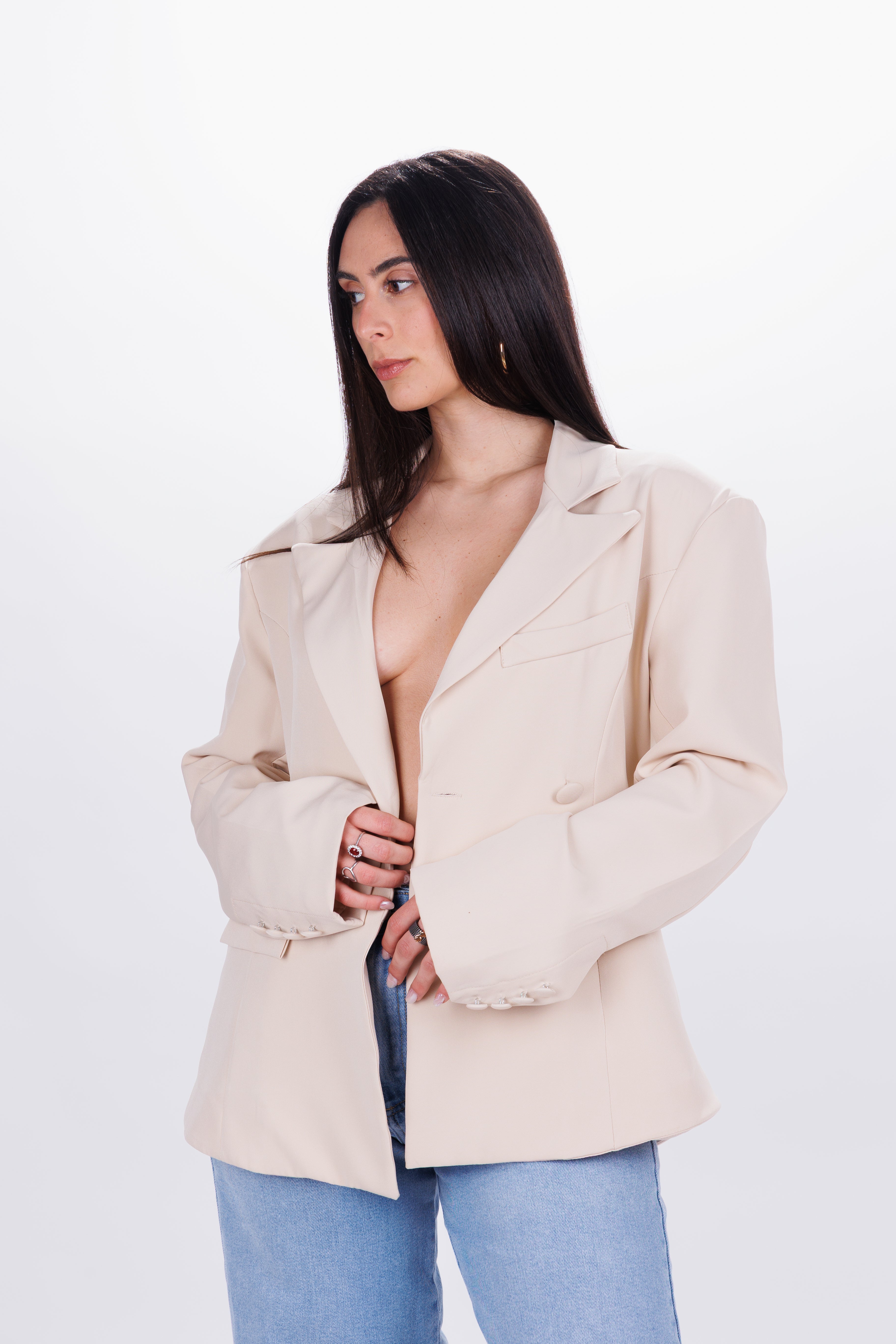 Blazer Essential beige