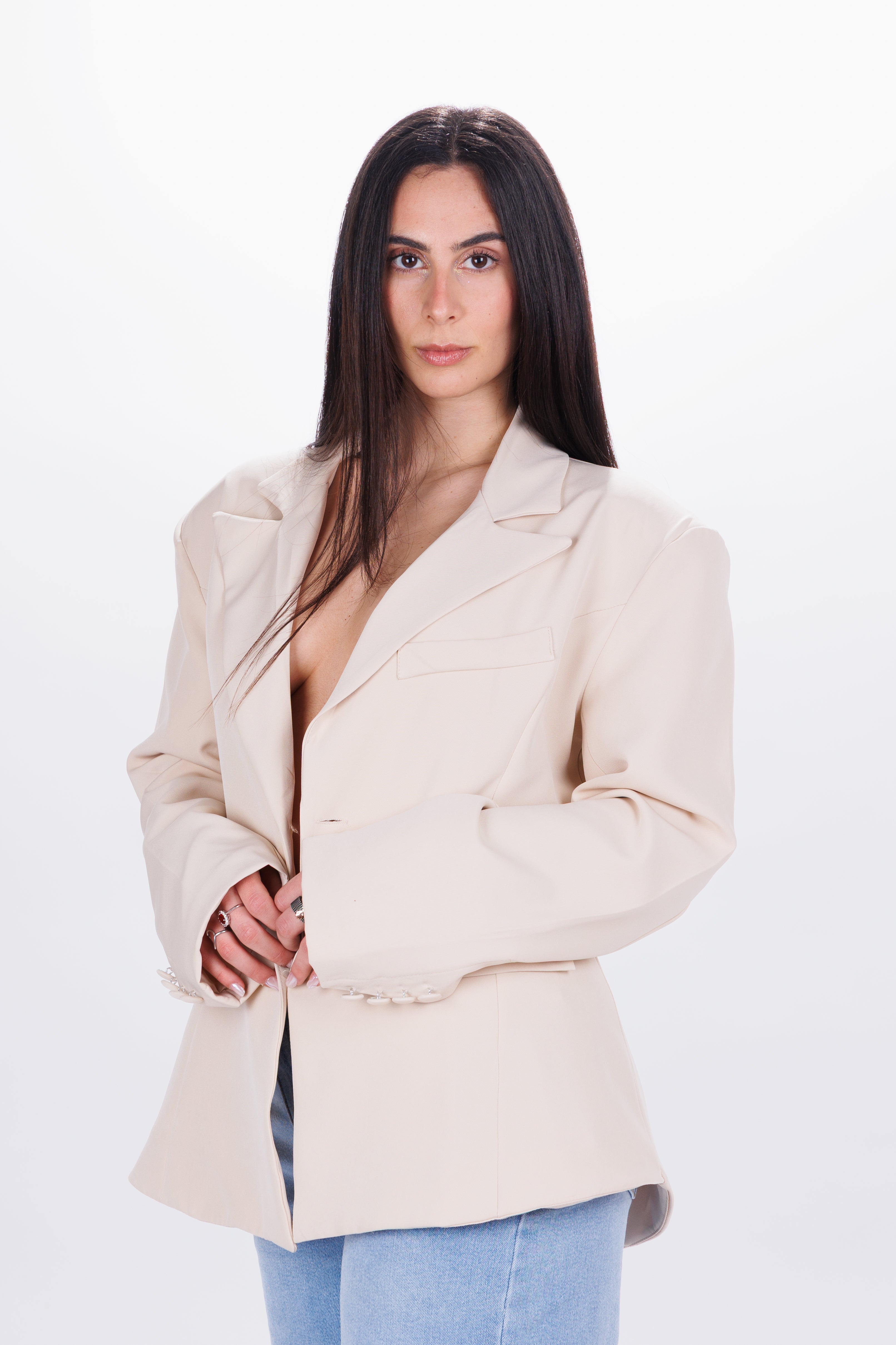 Blazer Essential beige