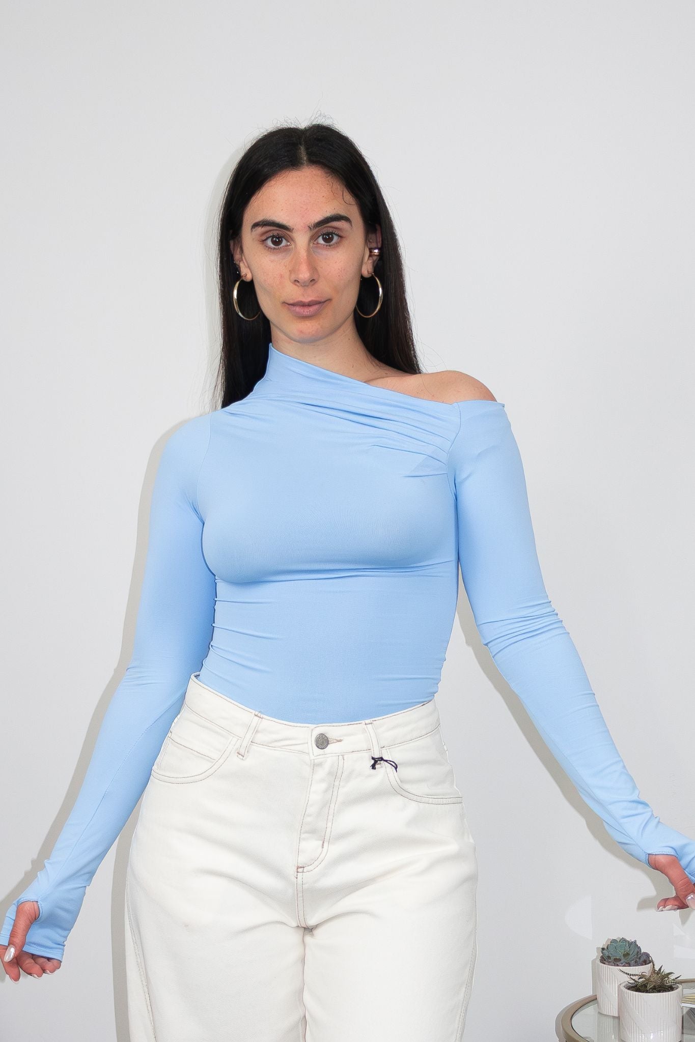 Maglia kim azzurra
