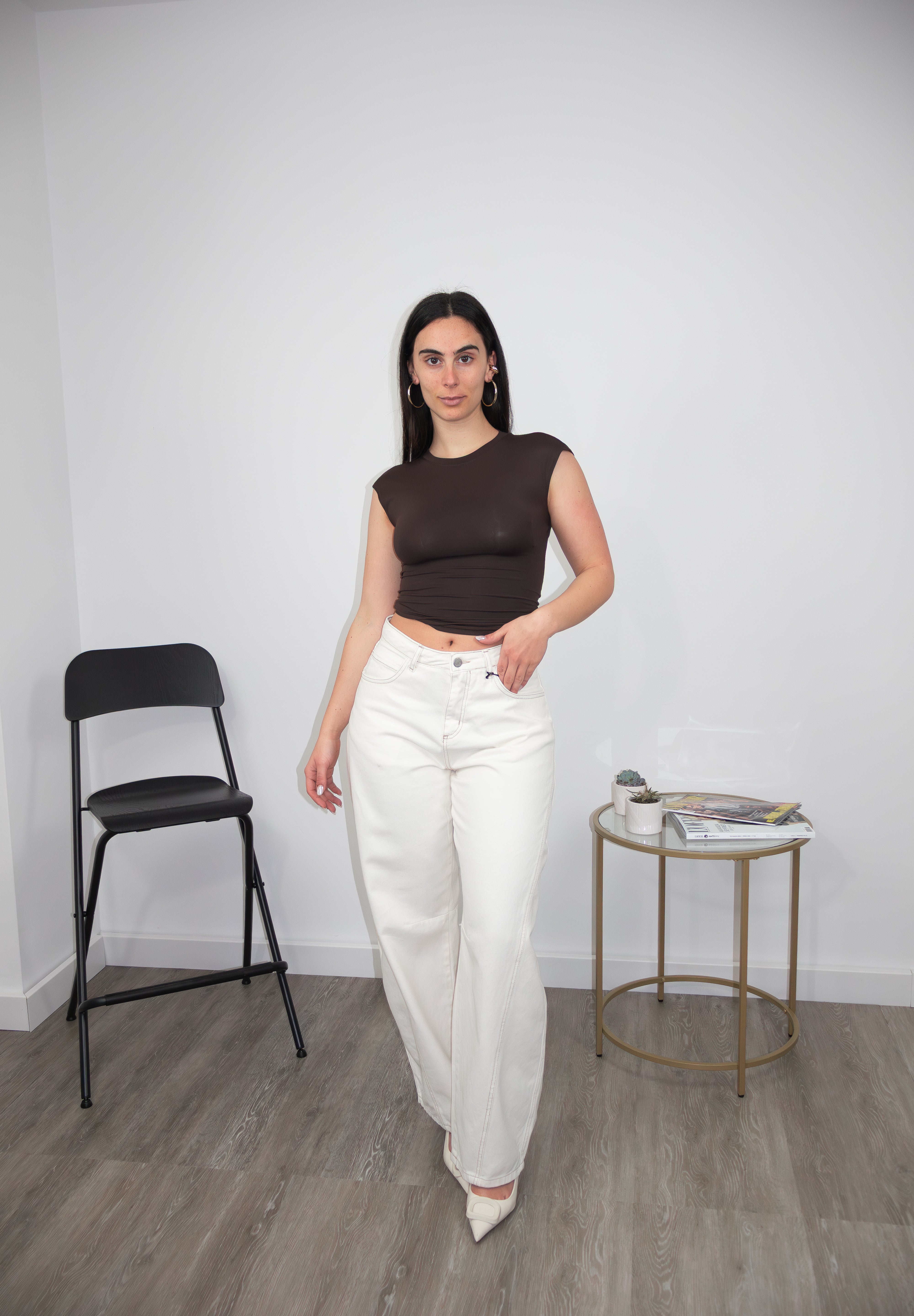 Jeans Undyed  creamy