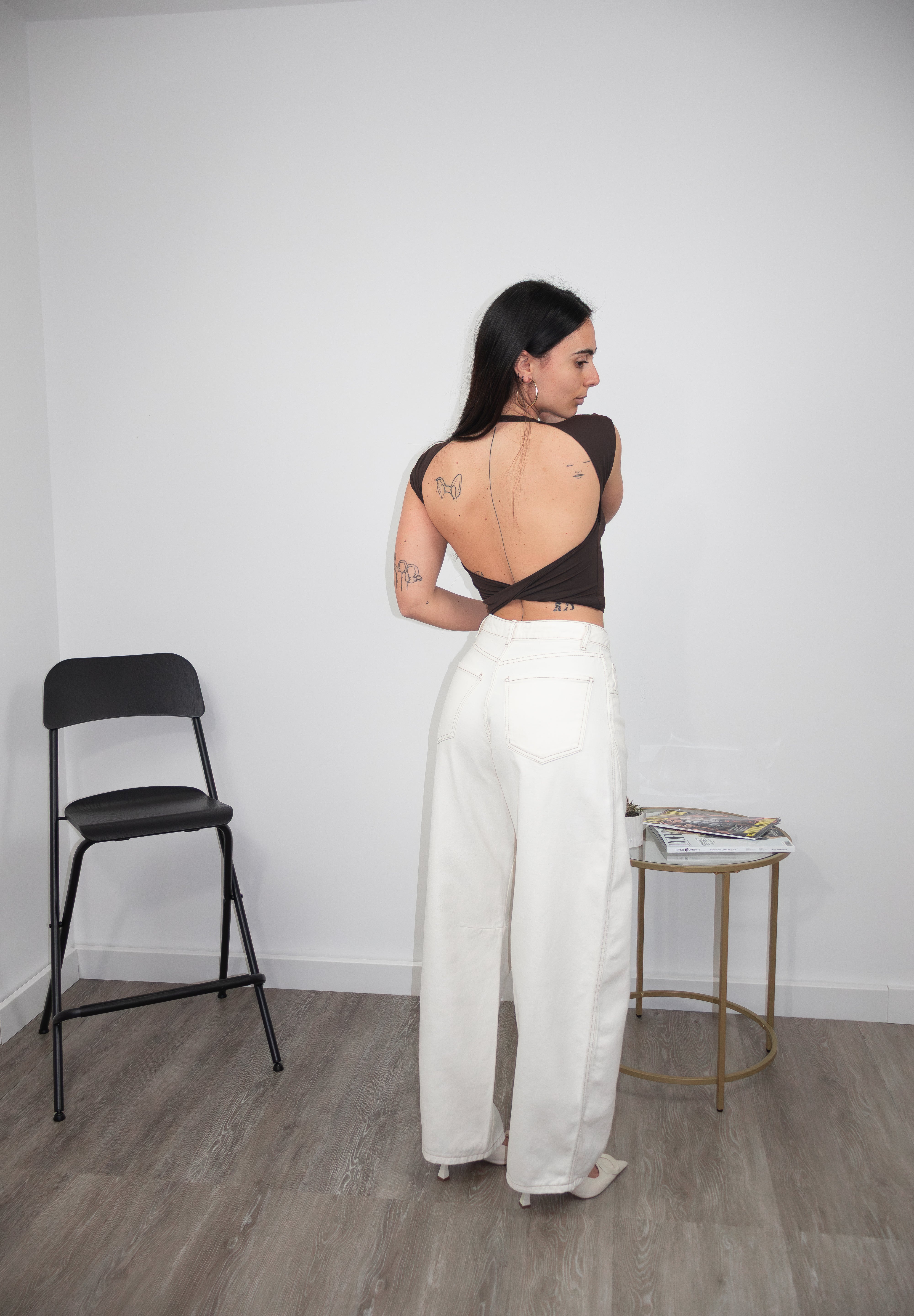 Jeans Undyed  creamy