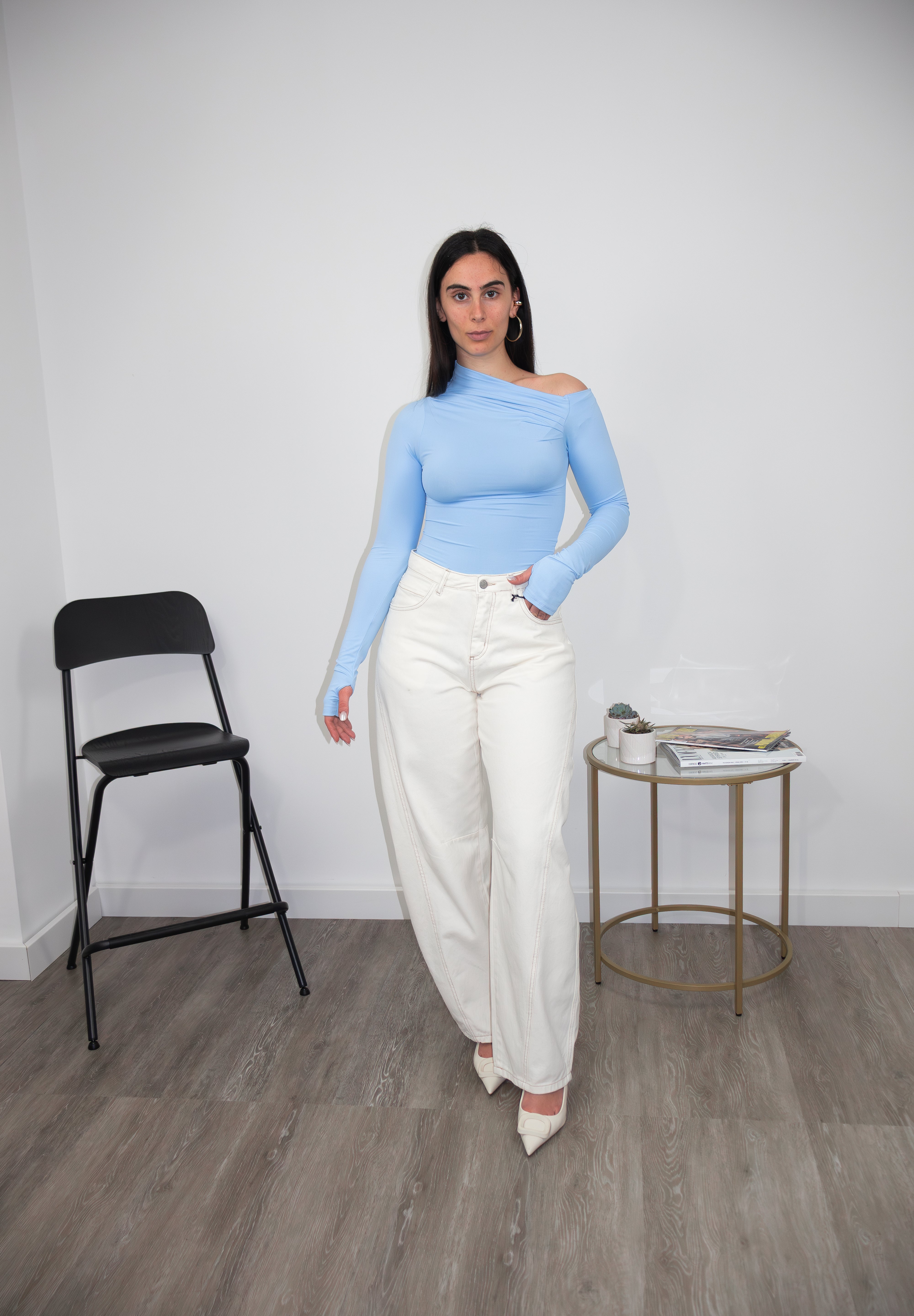 Maglia kim azzurra