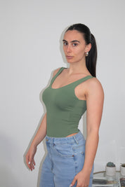 Body Desire verde militare