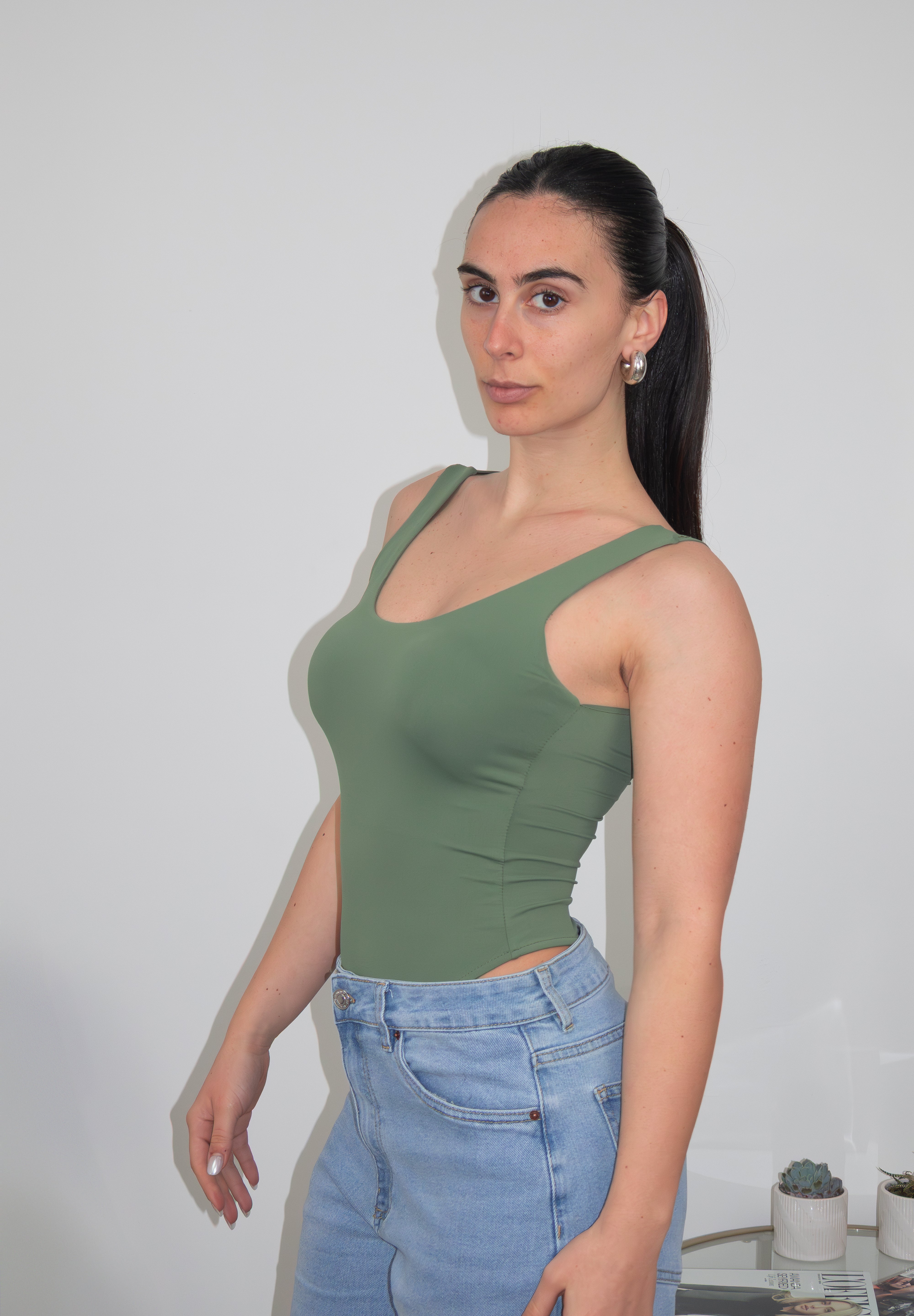 Body Desire verde militare