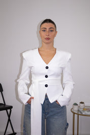 Giacca Ludo bianca