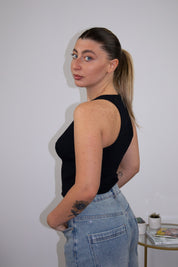 Top zip  nero