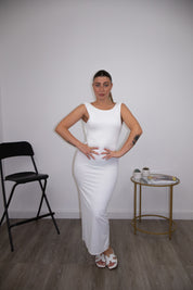 Dress glow bianco